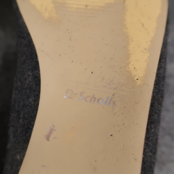 Dr Scholls Shoes Womens 7 Flats Fashion Slip On Casual Classic Pointed Toe Grey - Picture 10 of 15